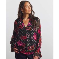 Lurex Foil Blouse