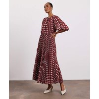 Printed Maxi Dress Spot