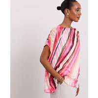 Asymetric Blouse Stripe