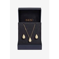 CZ Teardrop Set