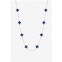 Sapphire Clover Necklace