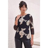 Cornelli Texture Mesh Top