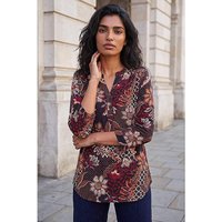 Floral Puff Print Shirt