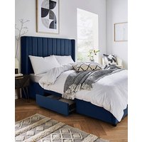 Eloise Velvet Storage Bed Mattress