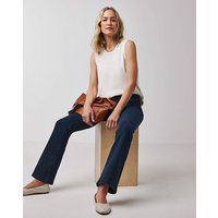High Waist Super Soft Bootcut Jeans