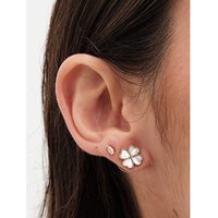 MOP Heart Clover Studs
