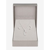 Simply Silver 925 CZ Crescent Set at Simply Be Catalogue Store Simply Silver 925 CZ Crescent Set.