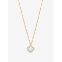 MOP Clover Pendant Necklace