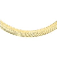 9ct Yellow Gold Herringbone Chain 18INCH