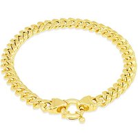 9ct Cuban Link Chain Bracelet 1 2