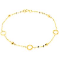 9ct Circle Bead Bracelet 1 2