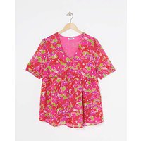 Georgette Printed Peplum Blouse Print