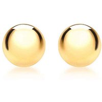 9 Carat Medium Ball Stud Earrings