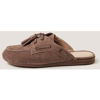 Iris Suede Slip On Loafers