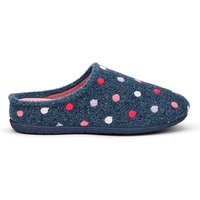 Dotty Slipper Aqua