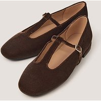 Jesi Velvet Mary Jane Flats