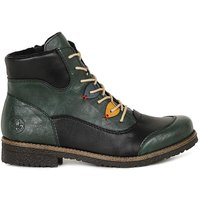 Compass Ankle Boots Peacock Black 1 2