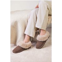 totes Suede Boot Slipper