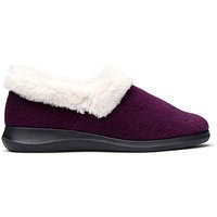 Hug II D Fit Slipper Dark Cherry