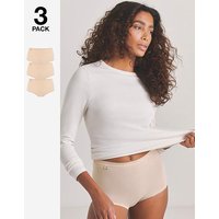 3Pk Basic Maxi Knicker Skin Tone