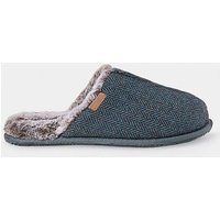 Harvey Check Mule Slipper
