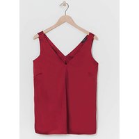 Satin V Neck Vest