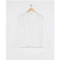Wrap Drape Blouse