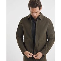 Tailored Zip Through Harrington Jacket