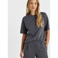 SBE Luxe Modal Short Sleeve Sweatshirt Slate