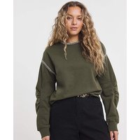 BeWhipstitch Oversized Sweatshirt