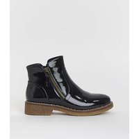 Zip Chelsea Crepe EEE Fit Patent