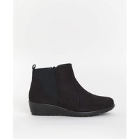 Elastic Ankle Boot EEE Fit