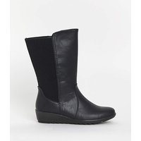 Elastic Mid Boot EEE Fit