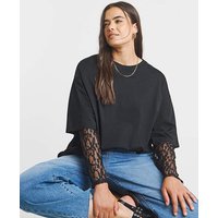 2 1 Jersey T Shirt Lace