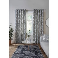 Fusion Matteo Eyelet Curtains & x 182cm