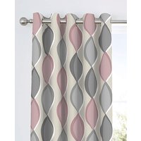 Fusion Lennox Eyelet Curtains x 183cm