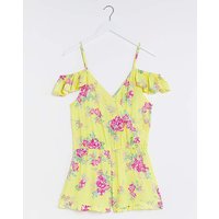 Ditsy Floral Beach Playsuit Floral
