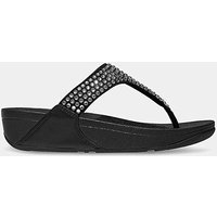 Fit Flop Lulu Crystal Toe Post Sandals