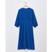 Balloon Sleeve Tea Dress Spot