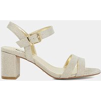 Block Heel Sandals Wide Fit