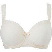 Invisible Elegance Balcony Bra Antique White
