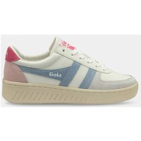 Grandslam Trident Trainers White Blue Pink