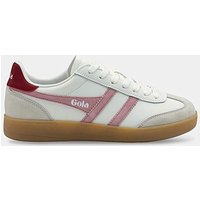 Viper Leather Trainers White Pink