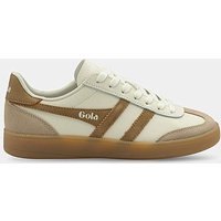 Viper Leather Trainers Natural Multi Coloured