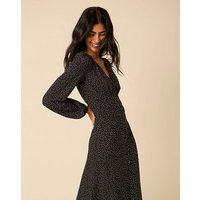 Kennedy Spot Midi Dress