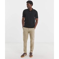 Pure Cotton Pique Polo Extra Long Jacamo 36 38