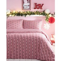 Holly Gingham Duvet Cover Set KING