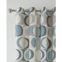 Sander Eyelet Curtains Duck EGG x 183cm