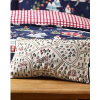 CL Christmas Ski Village Cushion
