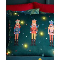CL Christmas Nutcracker Light Up Cushion